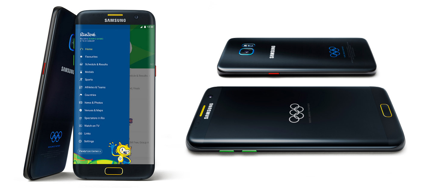Galaxy S7 Edge Olympic Edition با قیمت ۸۵۰ دلار