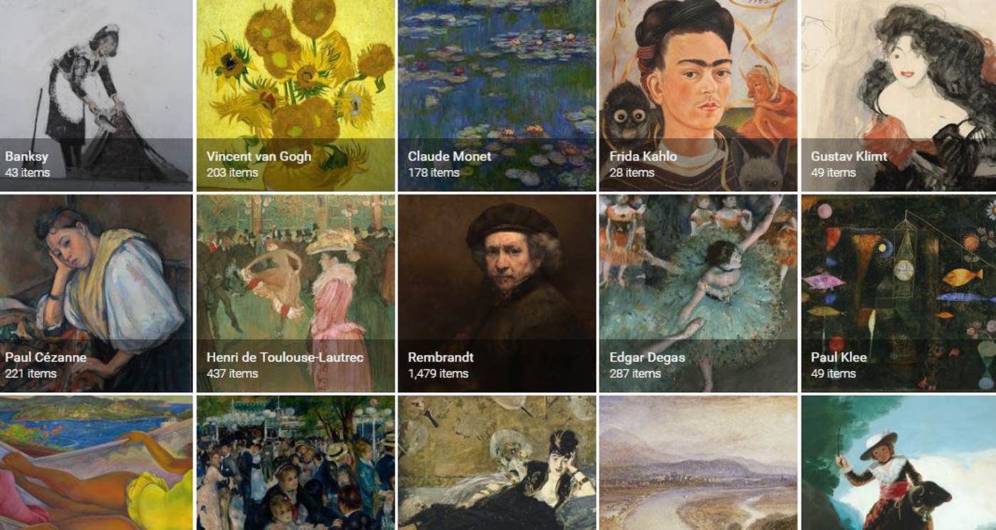 با برنامه فرهنگ و هنر گوگل گوشی خودتان را به موزه تبدیل کنید
